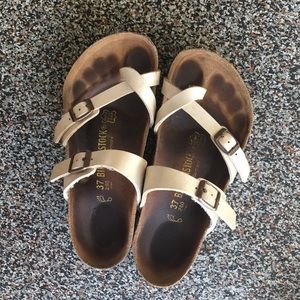 Cream colored birks